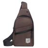 Men's breast bag high-end large-capacity shoulder bag outdoor sports and leisure versatile trend chest messenger bag