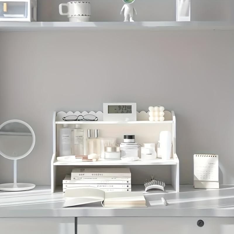 [Double-Layer Organizer]Office Cosmetics, Stationery, Books, Storage and Organizing Rack