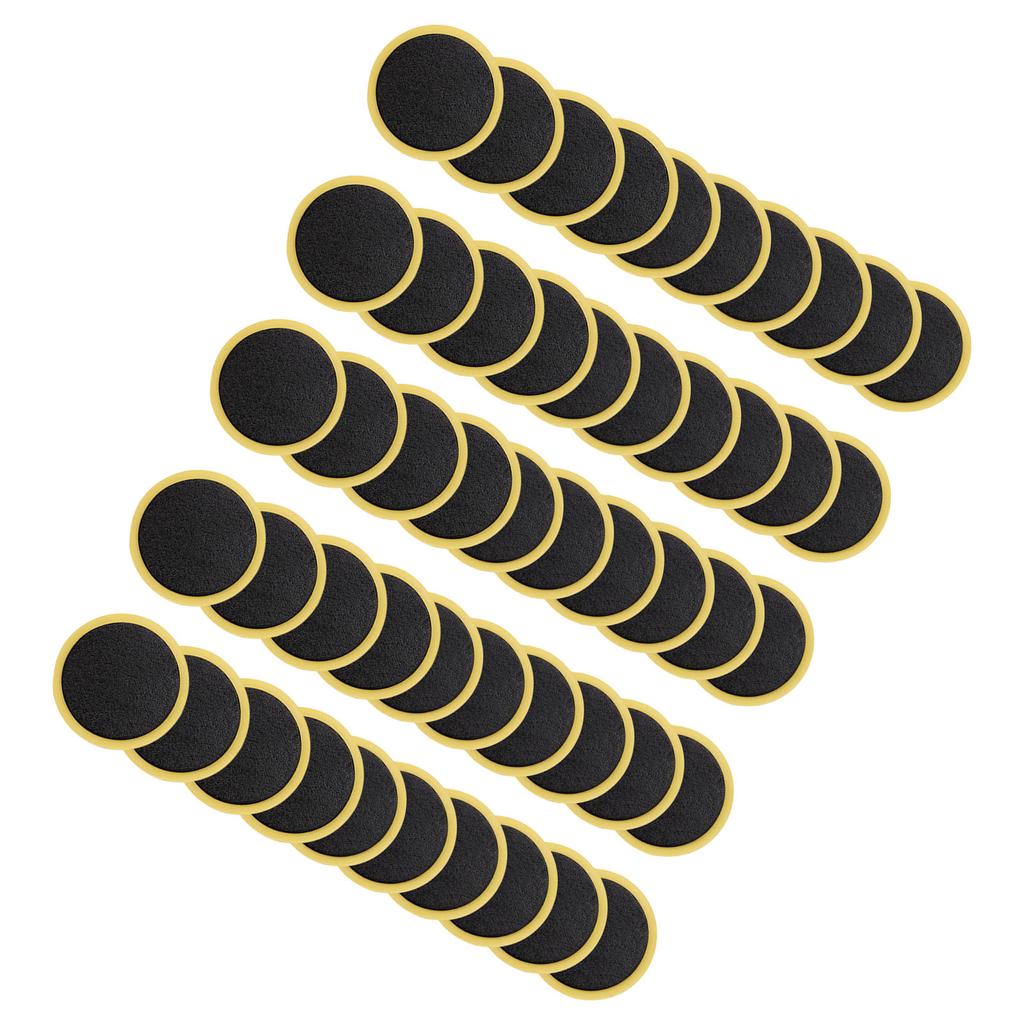50Pcs Self Adhesive Bicycles Puncture Repair Patches Bikes Tire Puncture Repair Puncher Repair Inner Tube Patches Set
