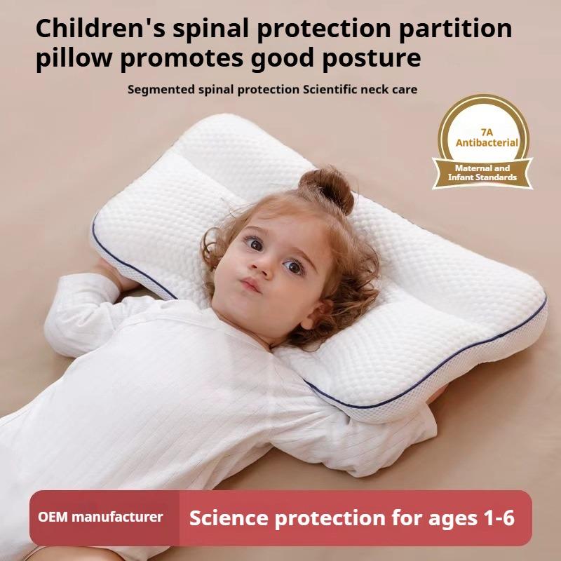 Children'S Space-Divided Neck Pillow; Universal For Four Seasons; China; White; H1/H2/H