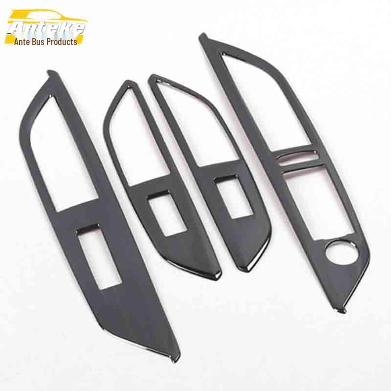Peugeot 5008 Stainless Steel Window Switch Decorative Frame Sticker