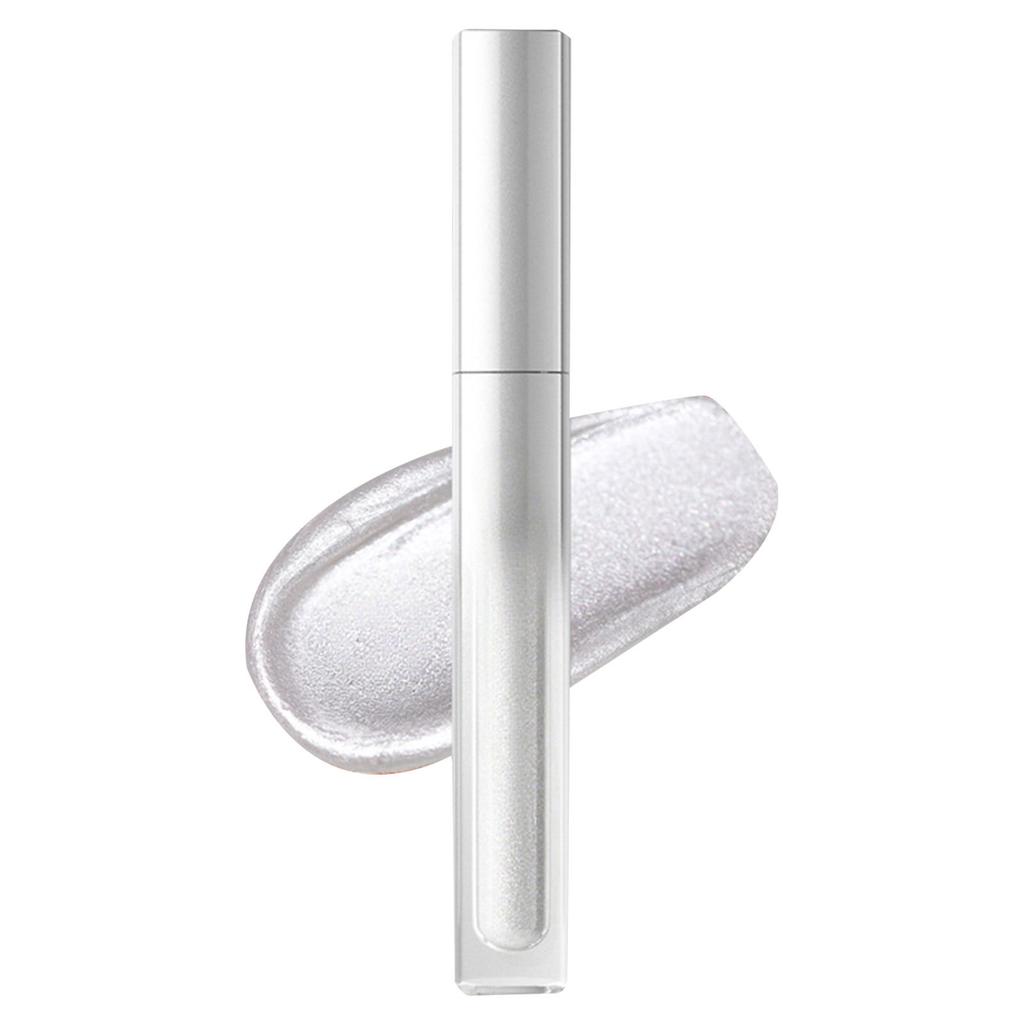 Dual-Ended Liquid Eyeshadow and Lip Gloss Combo | Metallic Shimmer Longwear Waterproof Lipstick & Pearlescent Glitter Eye Makeup