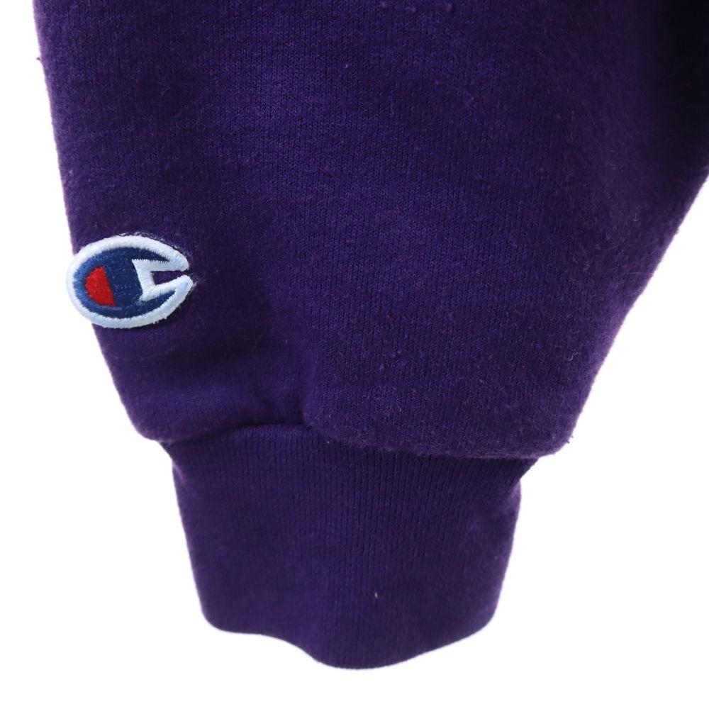 Champion Langarm Sweatshirts M lila Rückseite gebürstet Herren Gebraucht