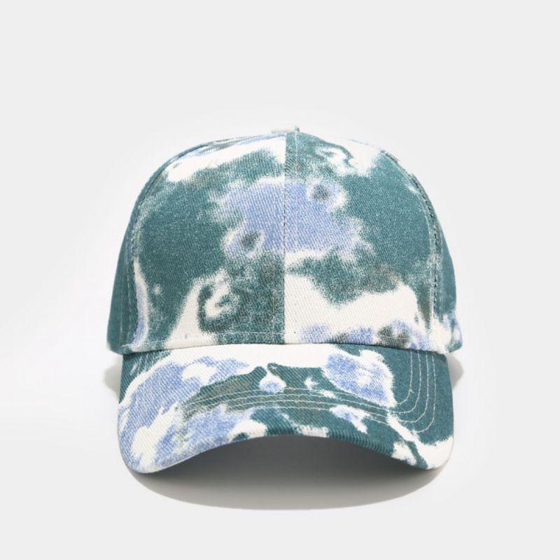 Quality Cotton Tie-dyed Denim Baseball 