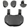 Football Backplate Universal Fit Foam Padding Abrasion Resistant Breathable Football Gear for Training Football Game Kids Adults