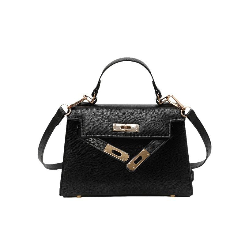 Popular Bags Women's 2025 New Women's Fashion Shoulder Bag Simple Solid Color Messenger Bag Casual Commuter Small Square Bag