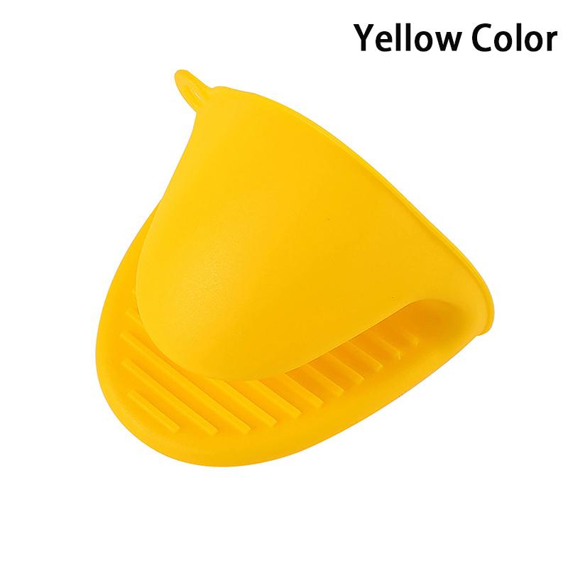 Guantes de silicona resistentes al calor con pinzas aislantes, antiadherentes, antideslizantes, para ollas y ollas, para cocinar y hornear.