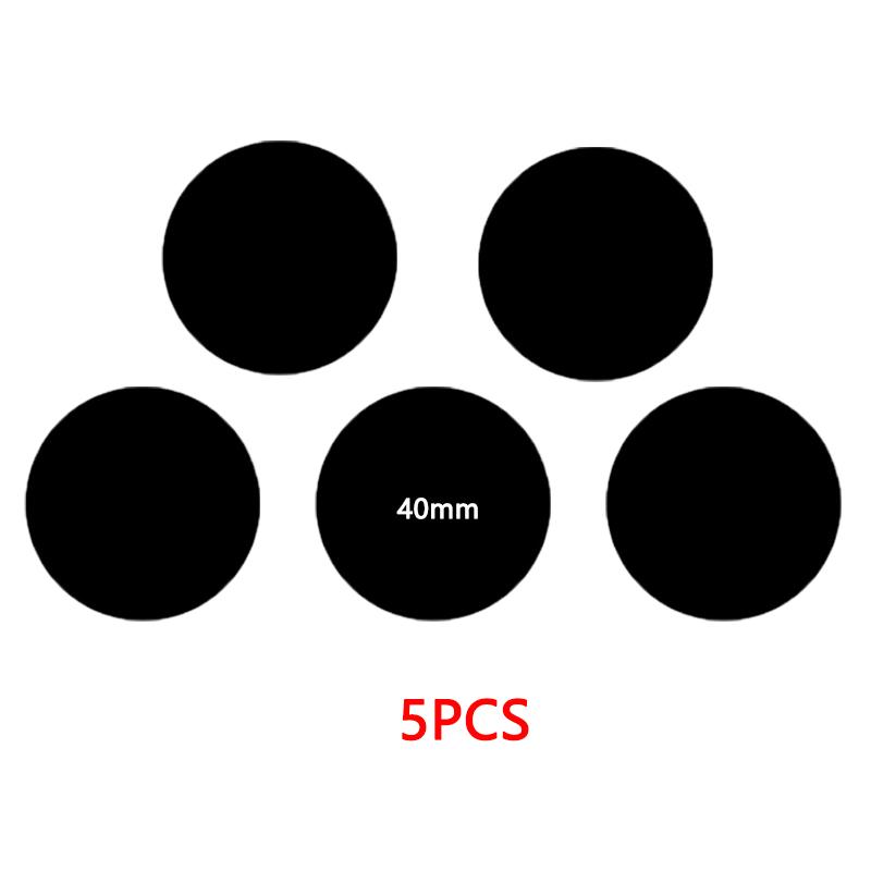 3/5/10pcs Black/Silvery Magnetic Metal Plate For Car Phone Holder Universal Iron Sheet Disk Sticker Mobile Phone Magnet Stand