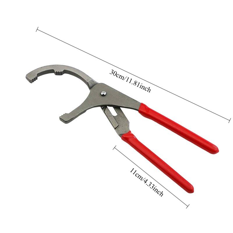 Adjustable Oil Filter Wrench 9 12 Inch Clamp Type Oil Filter Removal Tool Pliers Oil Filter Wrench Automotive Parts Tools