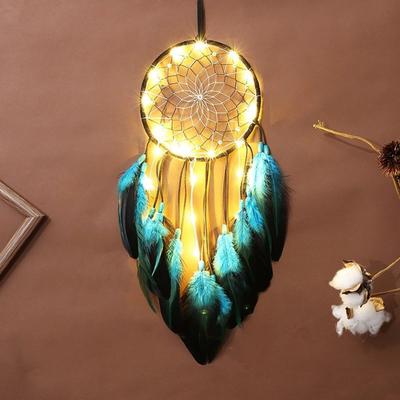 Authentieke Dromenvanger Kamer Decoratie Dromenvangers voor Slaapkamer Volwassenen Boho Grote Dromenvanger voor Jongens Meisjes Hangend Ornament en Veren Zegening Cadeaus