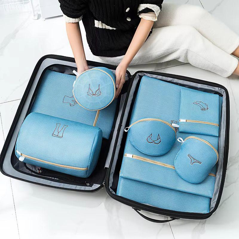 1PC Thicken Laundry Bag Protective Clothes Bra In Washing Machine Embroidered Mesh Washing Bags Dirty Clothes Storage Pouch New