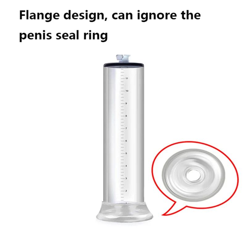 Male Penis Enlarger Vacuum Pump Penis Bigger Growth Enlargement Enhancer Adult Sex Toys For Men Lasting Trainer Erotic Products