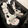 West Highland Terrier Breathable Car Seat Cushion Summer Universal Four Seasons Cute Dog Cartoon Universal Seat Covers