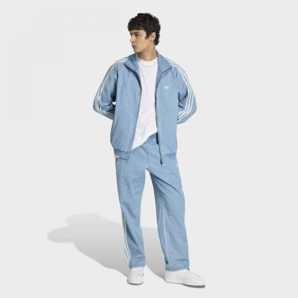 Adidas Summer Glow Denim Firebird Track Pants Kx1195