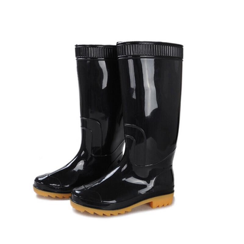 Moufook Waterproof Non-Slip Rubber Rain Boots