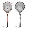 Fishing Net With Handle Telescoping Fishing Landing Net Portable Silicone Mesh Folding Fish Hand Net Fishing Gear Accessorie