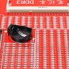 RAM Memory Tester DDR5 DDR4 DDR3 Diagnostic Analyzer Test Card with LED Light Indicator for Laptop Red