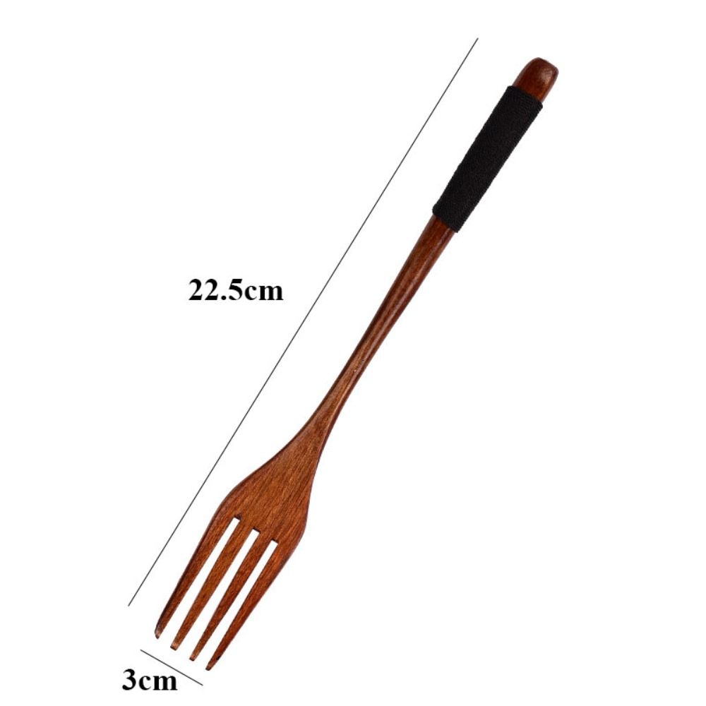Handmade Wooden Spoon Natural Rice Soups Spoon High Quality Dinnerware Cutlery  Kitchen Accessories