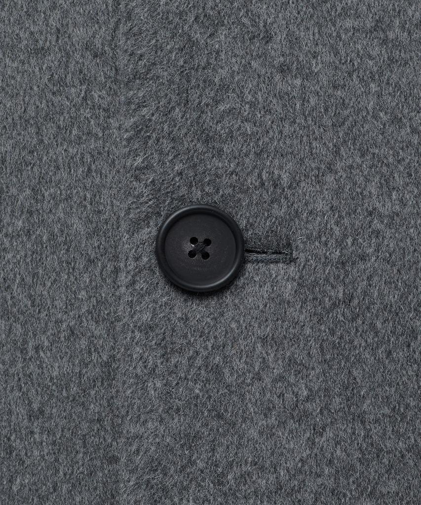 Musinsa Standard Cashmere Blend Oversized Single Coat [Medium Grey]