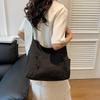 Women's Tote Bag Simple Solid Nylon Cross Bags Casual Handbags  Fashion Designer Female Commuter Shoulder Bag
