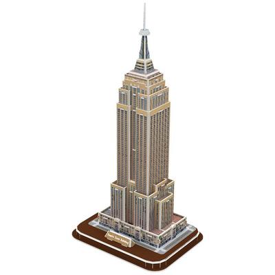 Paper Rock Empire State Building 3D Three Dimensional Puzzle Korea 3d Puzzle