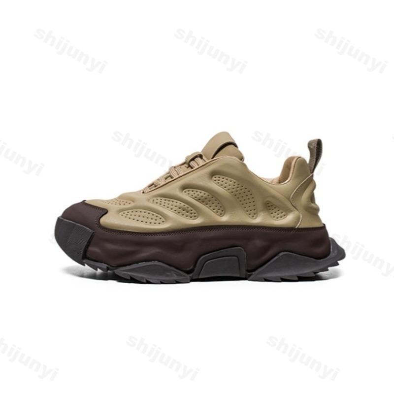 Fashion Men's Fashion Trend Versatile Casual Thick Sole Sports Shoes 2025 Autumn New Mesh Breathable Comfortable Low Top Chunky sneakers