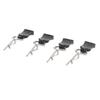 RC Car Body Clip Pin with Pull Tabs Easy to Install RC Car Shell Clip R Pin for 124008 124010 124006 144016 144018