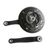Pedivella Mountain Bike 42T 3 Corone Pedivella Ferro Pedivella Bici Disco Pignone Bici Resistente Biciclette da Strada