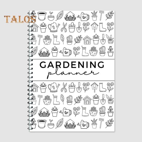 1Pc/2Pcs Gardening Planner Notebook Indoor Plant Care Journal Log Book Plant Watering Schedule To Keep Track of Your House Plant Details