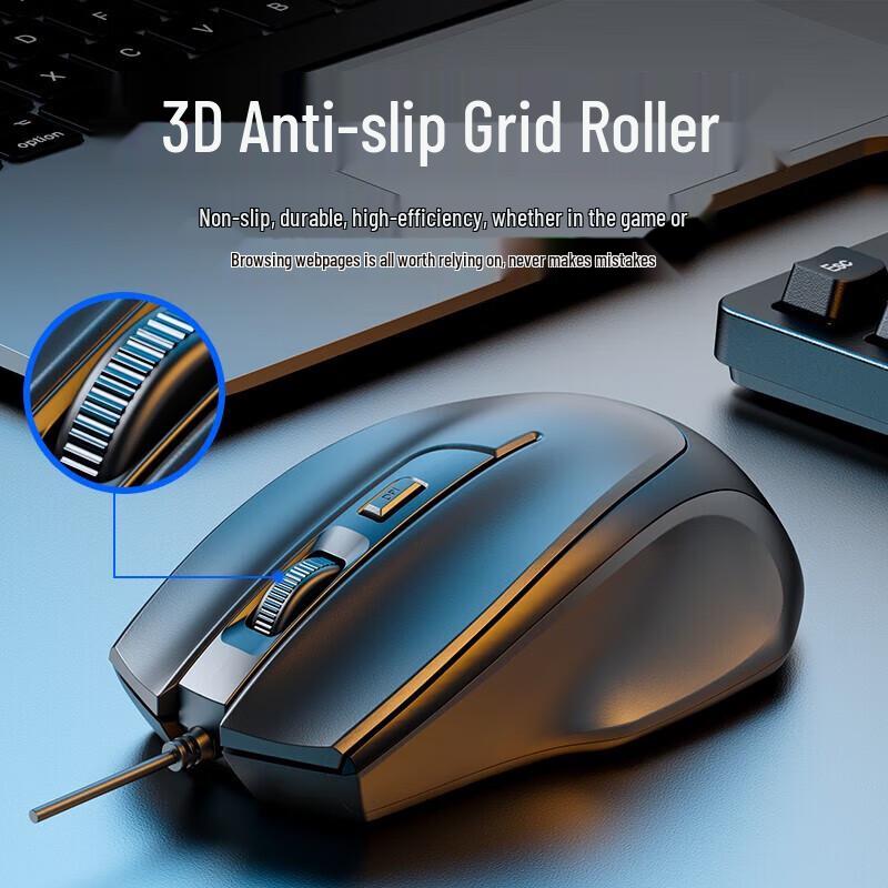 HP M150 4D Wired Ergonomic Mouse