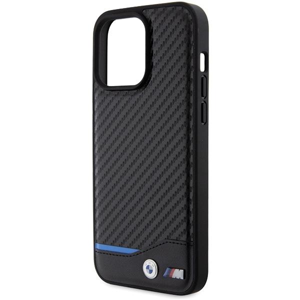 BMW Bmhcp15X22Nbck Iphone 15 Pro Max 6.7 Czarny/Black Leather Carbon
