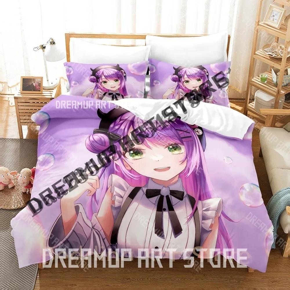 3D Print Tokoyami Towa Bedding Set Single Twin Full Queen King Size Bed Set Adult Bedroom Duvetcover Sets Anime Bed Sheet Set