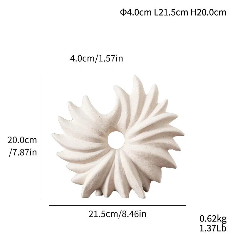 Керамические вазы Креативные цветочные композиции для актиний Европейские декоративные украшения Домашний декор Вазы Домашний декор