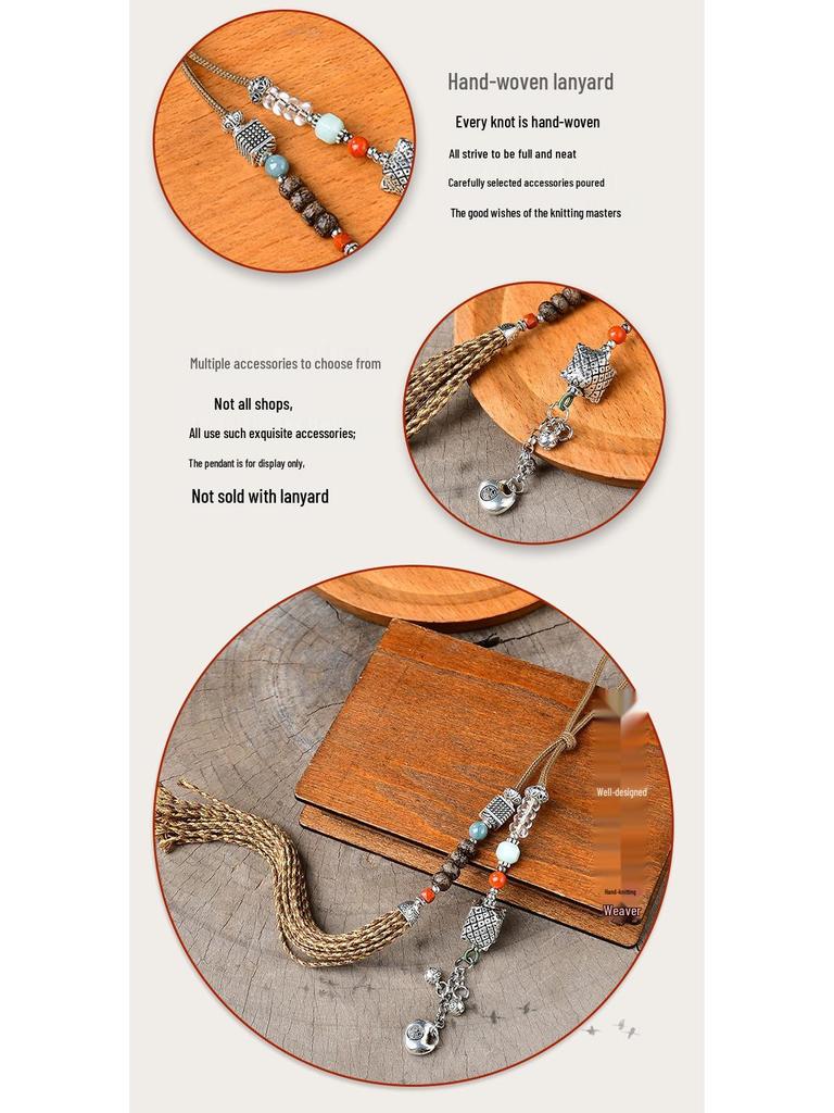 Joias de Prata Feitas à Mão em Estilo Tibetano: Pingentes, Bolsas, Chaveiros, Anéis e Fivelas em Estilo Literário.