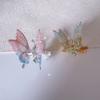 Flying Butterfly Hair Clip for Girls 3D Moving Wing Hairpins Rhinestones Barrettes Hair Styling Accessories for Women