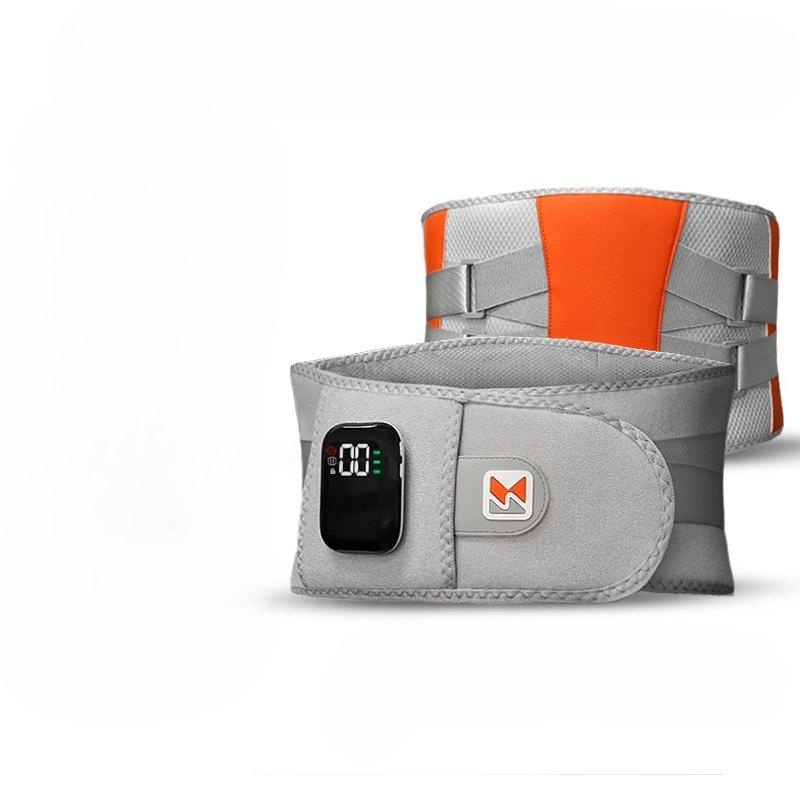 

1Pc Wireless Waist Massager, Charging, Heating, Steel Plate Support, Waist Belt, Intelligent Waist Pain, Waist Warming Artifact, Waist Massager