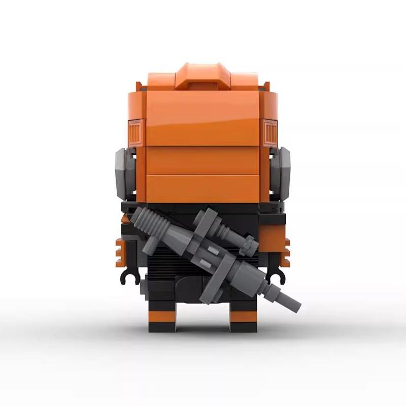 Building Block Compatible, Creative Finnick Sundar Square Head Boy, Star Wars Series, Assembled Puzzle Model