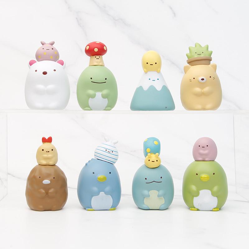 Corner Creature Pvc Model Figure Desktop Car Ornament Blind Box Toy Doll 8 Styles 6cm