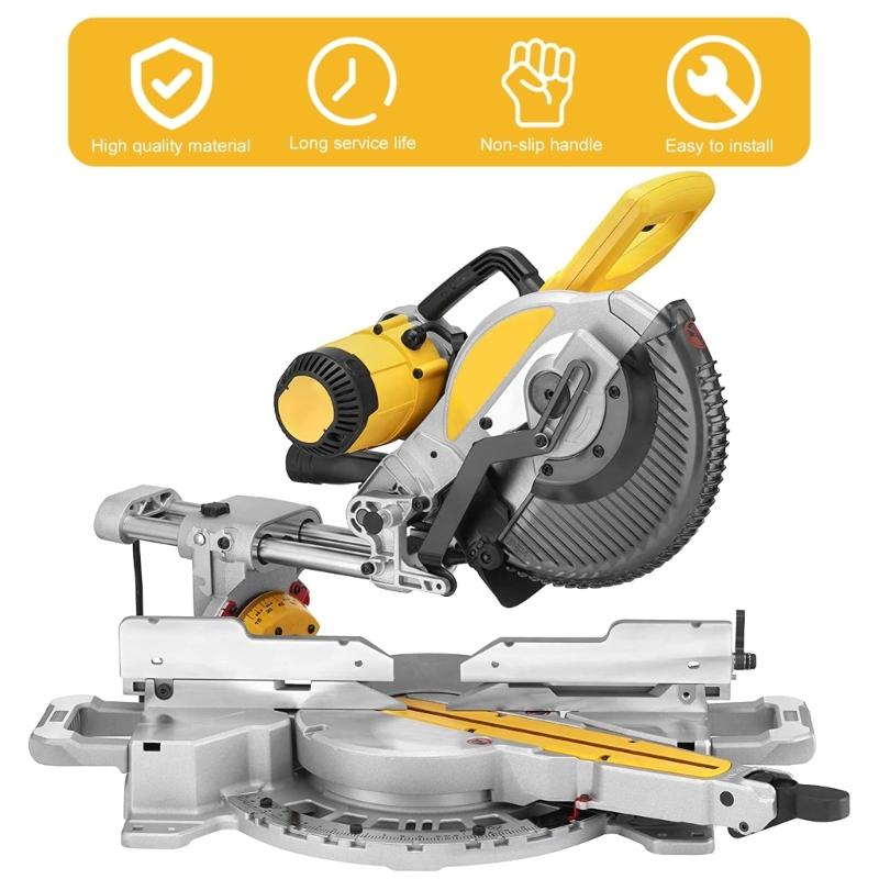 Ergonomic Miter Saw Handle Clamshell Replacement for DW703&DW703-b2 Saw Perfect for DIY Enthusiasts and Carpenters