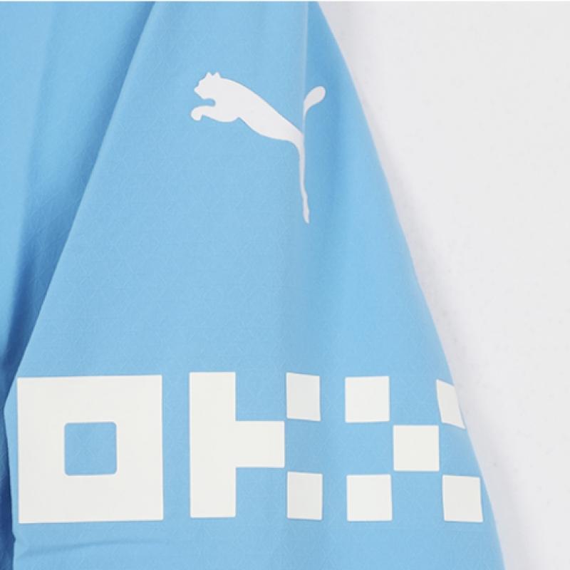 Puma Manchester City 2024 25 Authentic Home Jersey Long Sleeve