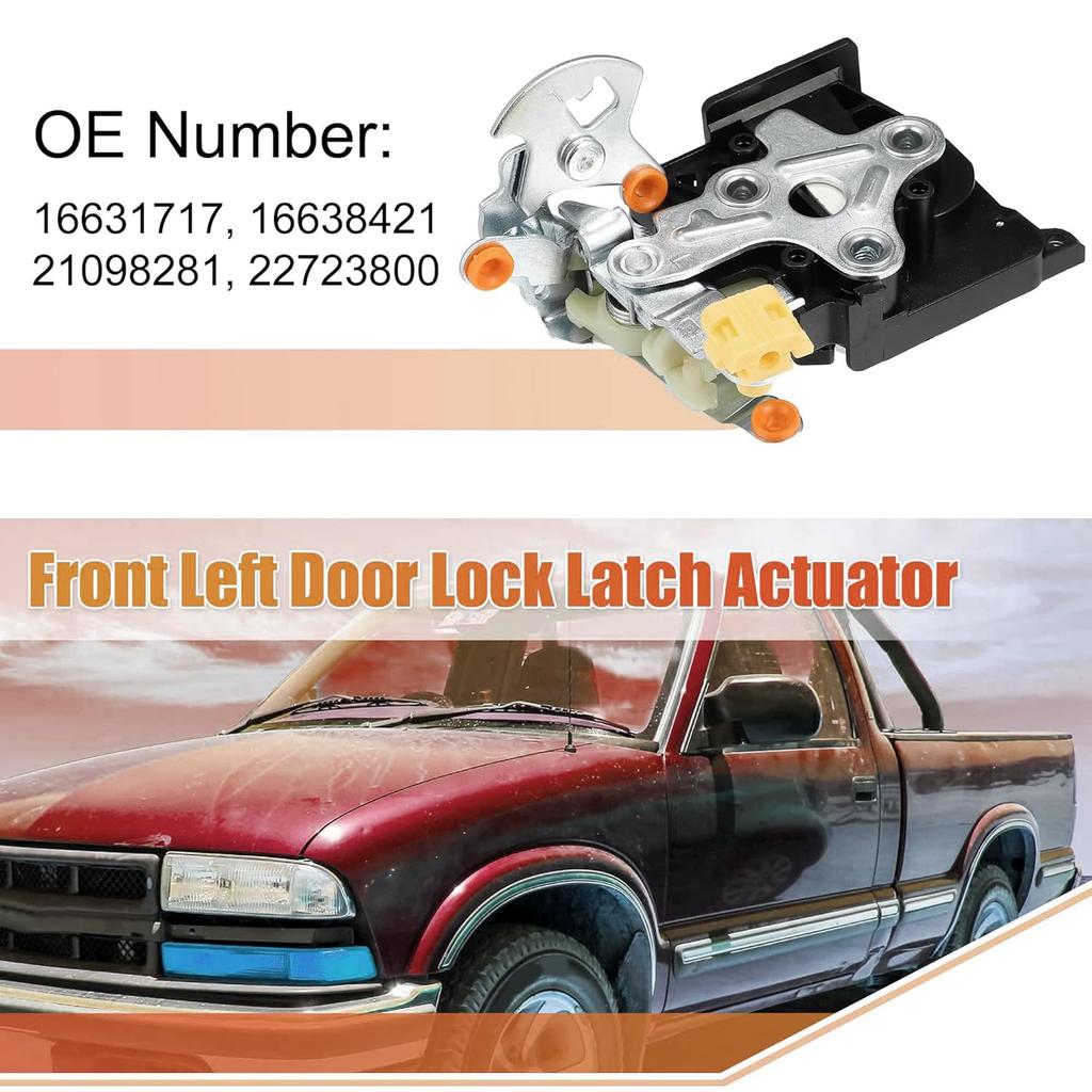 Front Left Power Door Lock Actuator Assembly Motor 15111447 for Chevy for GMC for Cadillac for Buick for Saturn Front Driver Side Door Lock Latch