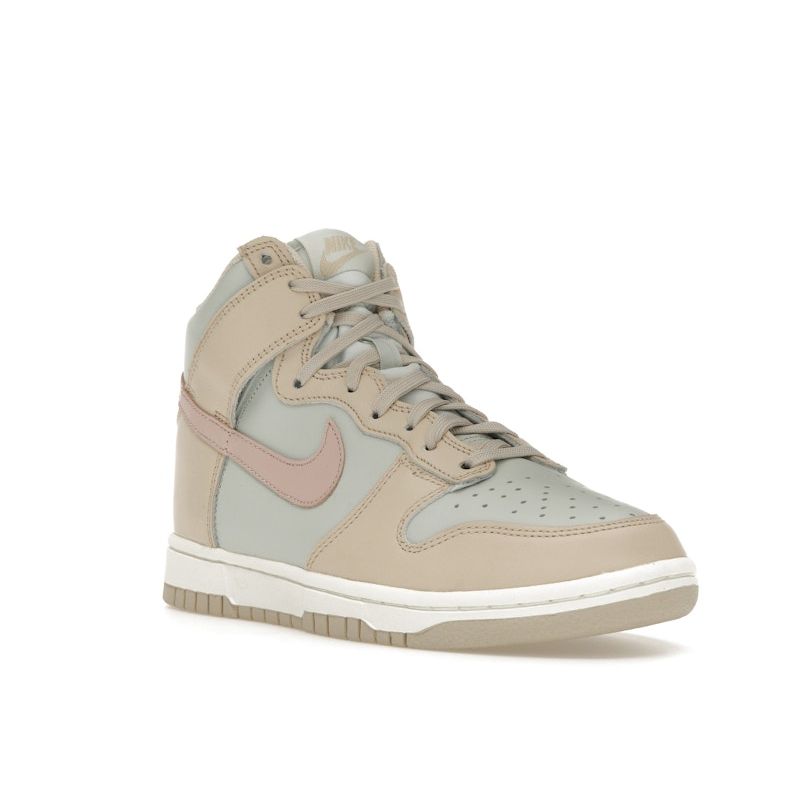 Nike Dunk High Sand Drift Pink Oxford Women Sneakers Tan Light-Silver Sail DD1869-113