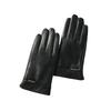 Men Genuine Spring Gloves Leather Gloves Touch Screen Black Real Sheepskin Thin Driving Gloves Business Brown Glove