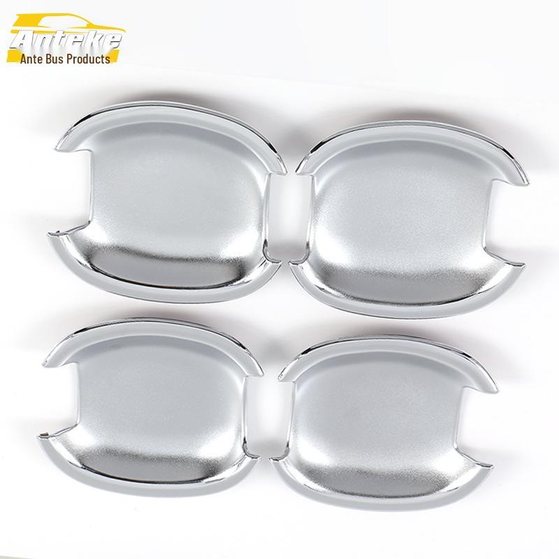 K5 Electroplated Door Bowl Sequin Anti-Scratch Decorative Stickers - Exterior Car Accessories