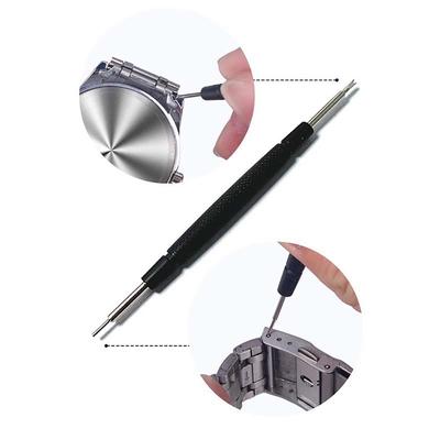 Double/Single-Headed 1.2mm Ear Pin & Spring Bar Tool for Watch Band and Strap Replacement