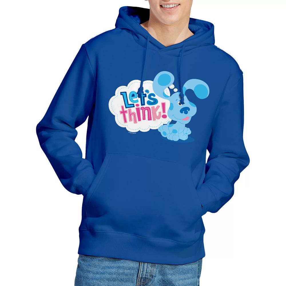 BlueÂ´s Clues & You! Mens LetÂ´s Think Hoodie