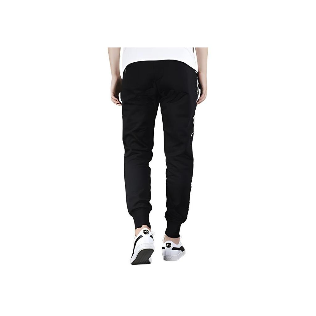Puma Side Stripe Slim Fit Jogger Pants Men bottoms Black 595885-01