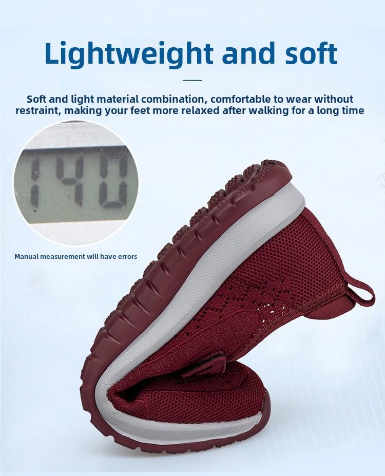 Women's Mesh Breathable Casual Shoes - Lightweight, Soft Bottom Travel Shoes for Women
