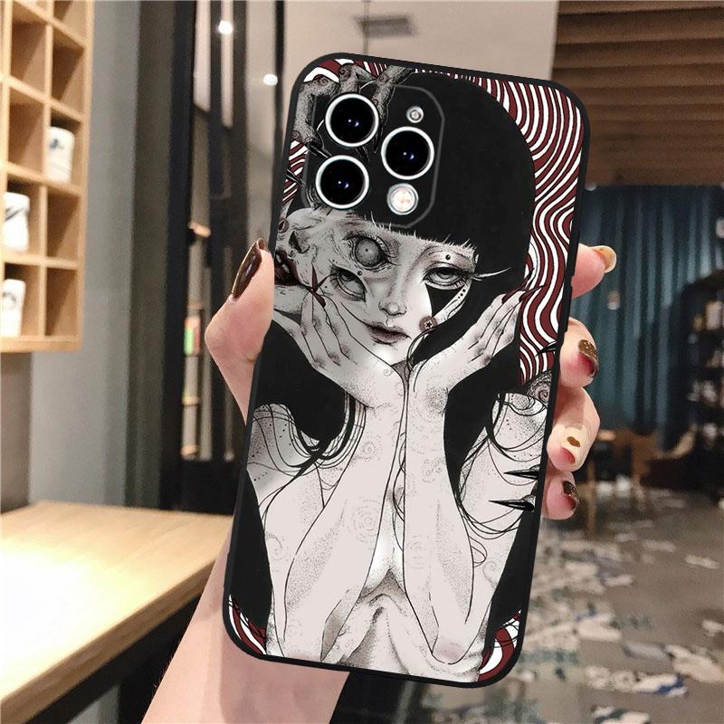 junji ito tomie Phone Case For iphone 17 Pro Max 17 Pro Air 16 15 14 13 Pro Max 15 16 Pro 15Plus