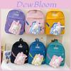 Cute Colorful Bunny Backpack For Kids Stylish Durable Oxford Fabric Preschool Bag